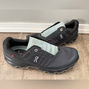 On Cloudventure Black Cobble  Missiongrip Women's Sz 10 Trail Running Shoes